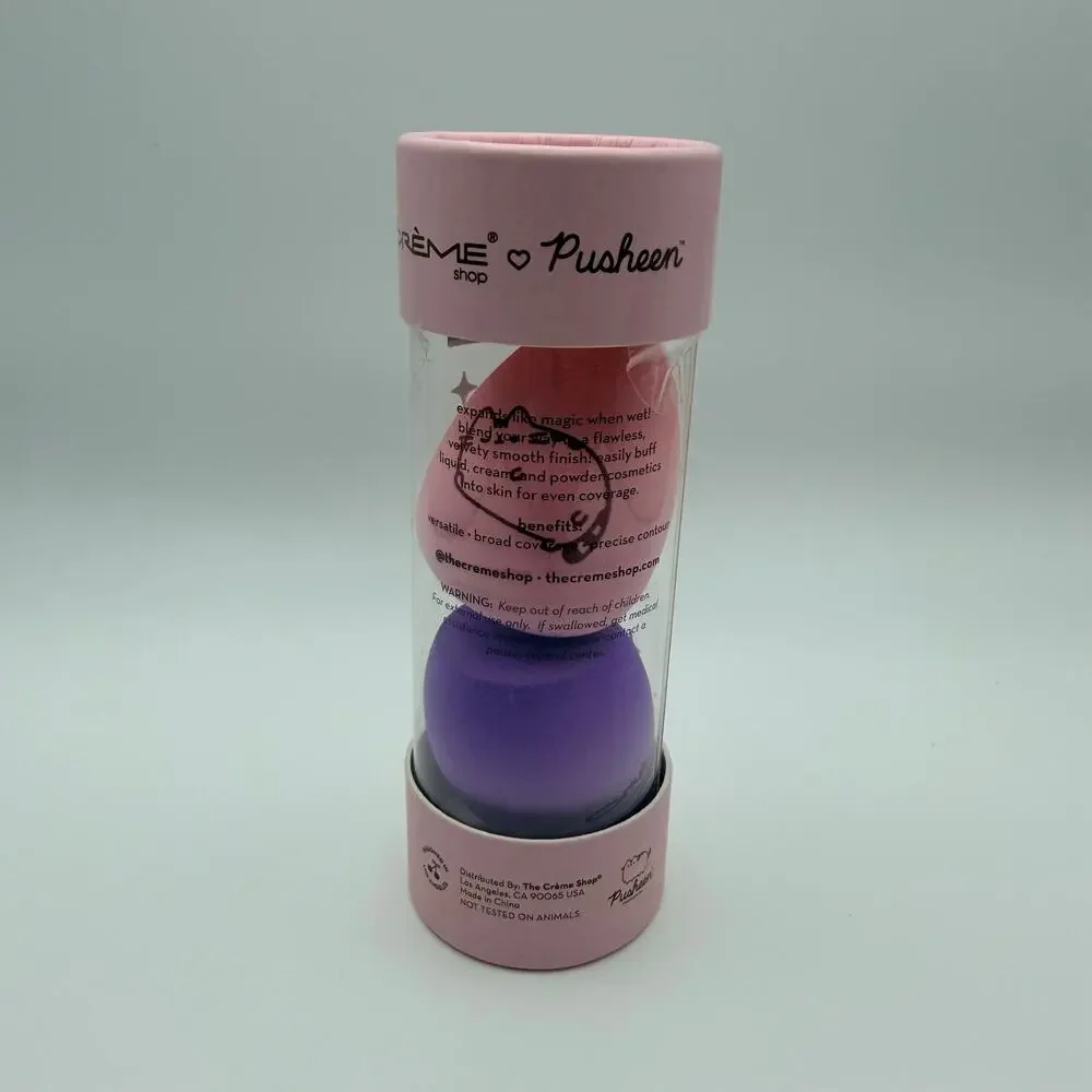 The Crème Shop x Pusheen Bouncy Blend Makeup Sponge Duo Limited Edition